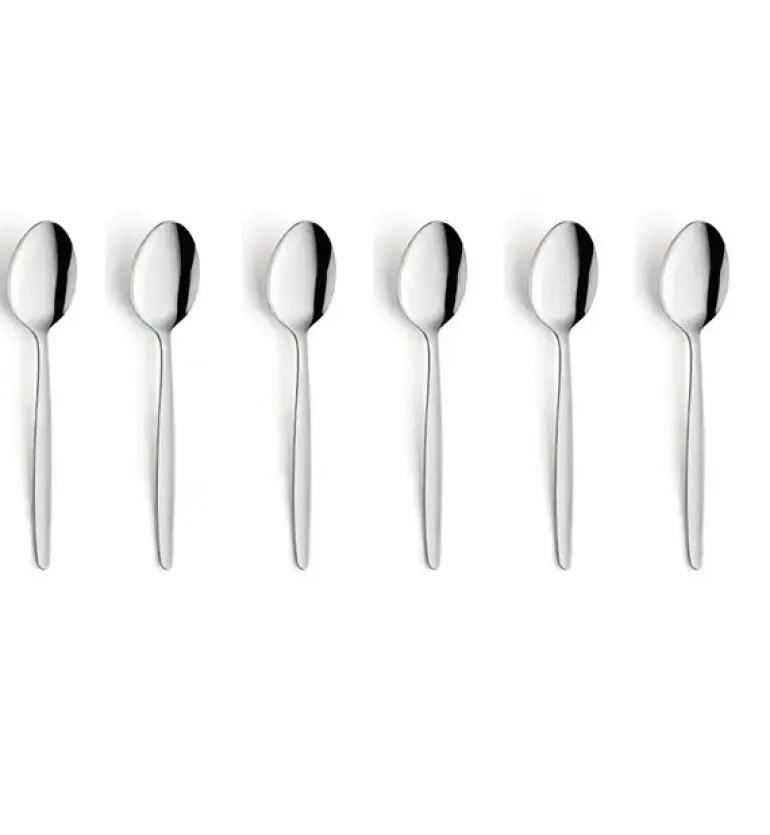 AMEFA Sztućce UE / SCANDINAVE 6x Łyżeczka do herbaty | stal 18/0 sztućce dla gastronomii