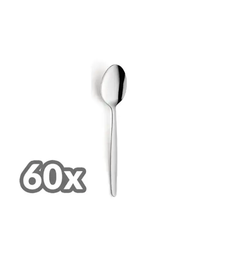 AMEFA Sztućce UE / SCANDINAVE 60x Łyżeczka do herbaty | stal 18/0 sztućce dla gastronomii