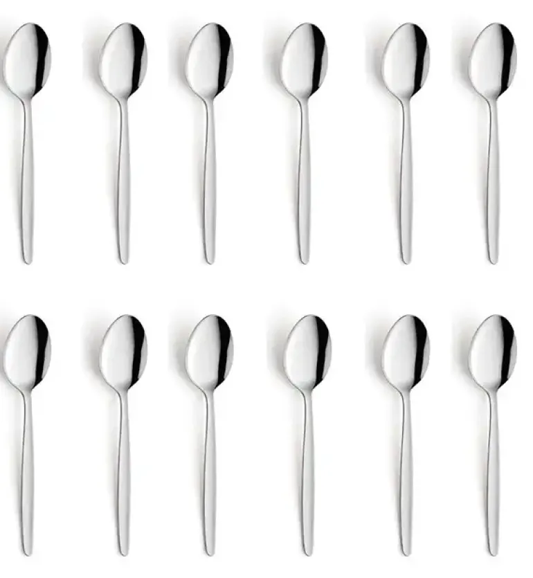 AMEFA Sztućce UE / SCANDINAVE 60x Łyżeczka do herbaty | stal 18/0 sztućce dla gastronomii