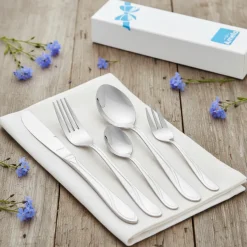 AMEFA WHISPER Sztućce UE Komplet 90 el dla 18 os w pudełku składanym stal 18/0