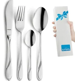 AMEFA WHISPER Sztućce UE Komplet 24 el dla 6 os w pudełku składanym stal 18/0
