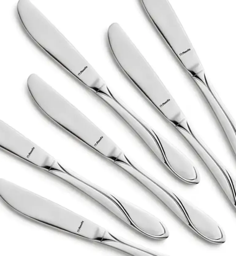 AMEFA WHISPER Sztućce UE 100x Nóż obiadowy 21,5 cm stal 18/0 LUZ