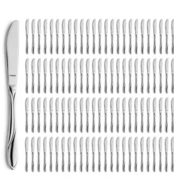 AMEFA WHISPER Sztućce UE 100x Nóż obiadowy 21,5 cm stal 18/0 LUZ