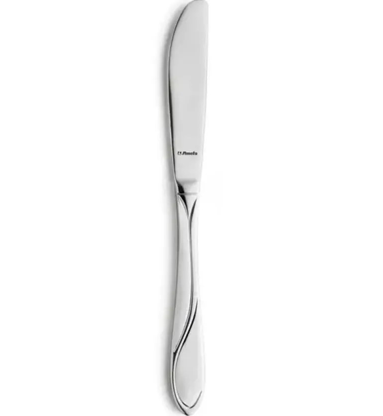 AMEFA WHISPER Sztućce UE 100x Nóż obiadowy 21,5 cm stal 18/0 LUZ
