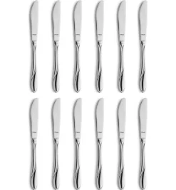 AMEFA WHISPER Sztućce UE 12x Nóż obiadowy 21,5 cm stal 18/0 LUZ