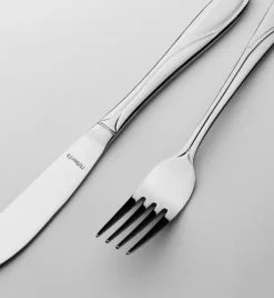 AMEFA WHISPER Sztućce UE 18x Widelec obiadowy 19,7 cm stal 18/0 LUZ