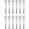 AMEFA WHISPER Sztućce UE 12x Widelec obiadowy 19,7 cm stal 18/0 LUZ