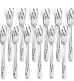 AMEFA WHISPER Sztućce UE 12x Widelec obiadowy 19,7 cm stal 18/0 LUZ