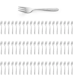 AMEFA WHISPER Sztućce UE 60x Widelczyk do ciasta 13,8 cm stal 18/0 LUZ