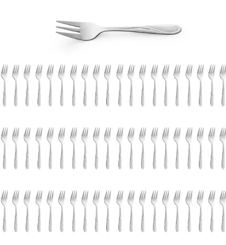 AMEFA WHISPER Sztućce UE 60x Widelczyk do ciasta 13,8 cm stal 18/0 LUZ