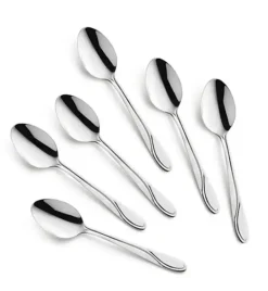 AMEFA WHISPER Sztućce UE 18x Łyżeczka do kawy 11,3 cm stal 18/0 LUZ