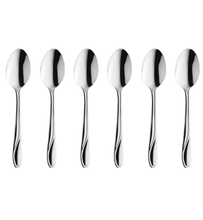 AMEFA WHISPER Sztućce UE 6x Łyżeczka do kawy 11,3 cm stal 18/0 LUZ