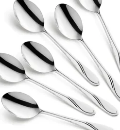 AMEFA WHISPER Sztućce UE 100x Łyżka obiadowa 19,4 cm stal 18/0 LUZ