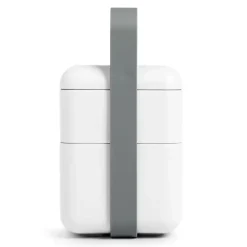 BLIM PLUS Lunchbox ze sztućcami duży biały / innowacyjny / wygodny