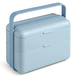 BLIM PLUS Lunchbox ze sztućcami duży niebieski / innowacyjny / wygodny
