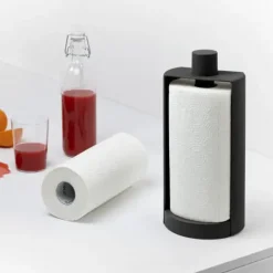 BLIM PLUS Stojak na ręcznik papierowy czarny