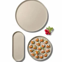 BLIM PLUS Taca okrągła śr. 40 cm brązowa