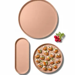 BLIM PLUS Taca okrągła śr. 40 cm pomarańczowa