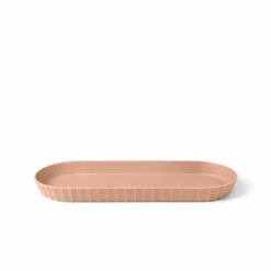 BLIM PLUS Taca owalna 37,5x15 cm pomarańczowa