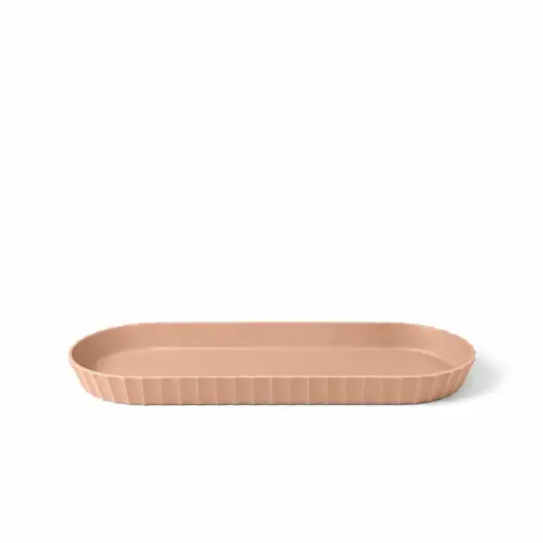 BLIM PLUS Taca owalna 37,5x15 cm pomarańczowa