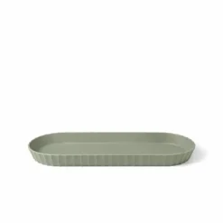BLIM PLUS Taca owalna 37,5x15 cm zielona