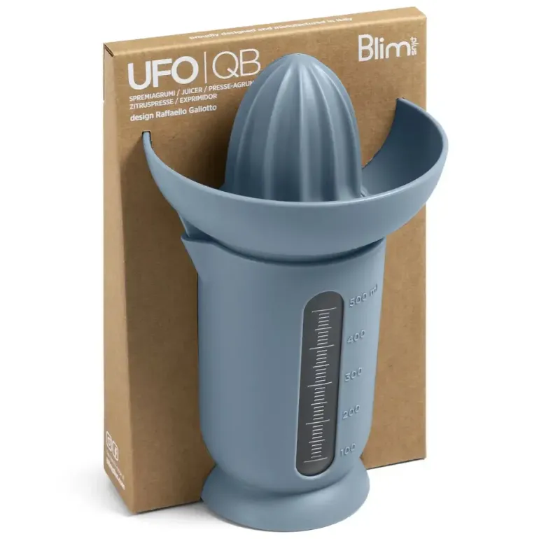 BLIM PLUS Wyciskarka do cytrusów z dzbankiem 0,5 l niebieska / produkt innowacyjny