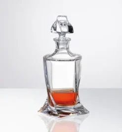 BOHEMIA QUADRO Karafka do whisky 770 ml / szkło kryształowe / CR1A500