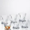 BOHEMIA QUADRO Komplet 18 szklanek do whisky 340 ml / Szkło kryształowe