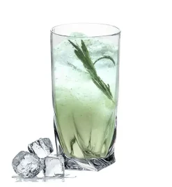 BOHEMIA QUADRO Komplet 12 szklanek do wody 350 ml / szkło krystaliczne / CR62A500