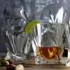 BOHEMIA QUADRO Zestaw do whisky Karafka + szklanki / 13 el / szkło kryształowe