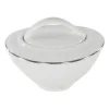 CHODZIEŻ AKCENT 9718 PLATYNOWA LINIA Zestaw kawowy 39 el / 12 osób / porcelana