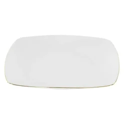 CHODZIEŻ AKCENT 3603 ZŁOTA LINIA Zestaw obiadowy 18 el / 6 osób / porcelana