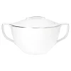 CHODZIEŻ CITY B325 PLATYNOWE Waza z pokrywką 2,5 l / porcelana
