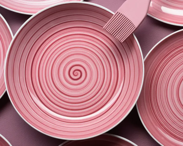 CHODZIEŻ CITY CT34 SZAFRAN Serwis obiadowy 18 el / 6 osób / porcelana