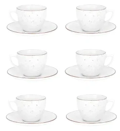 CHODZIEŻ CITY CT00 ŻYWIOŁY Serwis kawowy 12 el / 6 osób / CHŁODNY POWIEW / porcelana