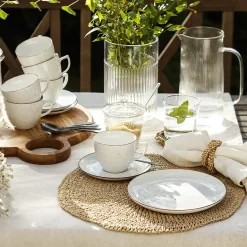 CHODZIEŻ CITY CT02 ŻYWIOŁY Serwis kawowy 12 el / 6 osób / PUSTYNNY PIASEK / porcelana