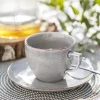 CHODZIEŻ CITY CT01 ŻYWIOŁY Serwis kawowy 12 el / 6 osób / WULKANICZNA ZIEMIA / porcelana