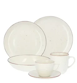 CHODZIEŻ CITY CT02 ŻYWIOŁY Serwis obiadowo-kawowy 72 el / 12 osób / PUSTYNNY PIASEK / porcelana