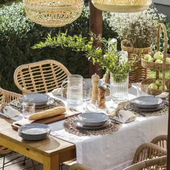 CHODZIEŻ CITY CT01 ŻYWIOŁY Serwis obiadowy 18 el / 6 osób / WULKANICZNA ZIEMIA / porcelana