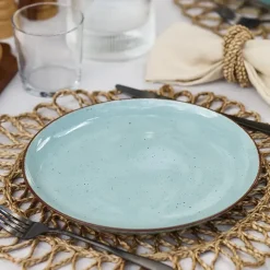 CHODZIEŻ CITY CT05 ŻYWIOŁY Serwis obiadowo-kawowy 30 el / 6 osób / SPOKÓJ OCEANU / porcelana