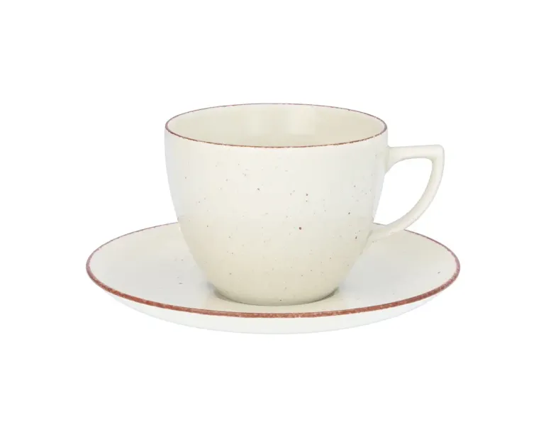 CHODZIEŻ CITY CT02 ŻYWIOŁY Serwis obiadowo-kawowy 36 el / 6 osób / PUSTYNNY PIASEK / porcelana