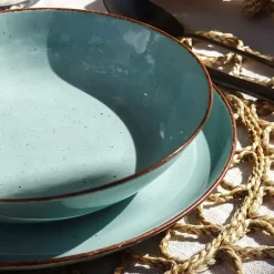 CHODZIEŻ CITY CT05 ŻYWIOŁY Serwis obiadowo-kawowy 72 el / 12 osób / SPOKÓJ OCEANU / porcelana