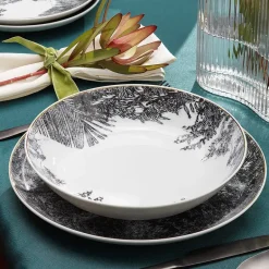 CHODZIEŻ CITY G316 NATURA Talerz głęboki obiadowy 21 cm / porcelana