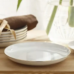 CHODZIEŻ CITY ZŁOTY B326 Serwis obiadowy 36 el / 12 osób / porcelana