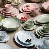 CHODZIEŻ DALIA GL04 DELICJA Talerz płytki obiadowy 26 cm / kremowy / porcelana