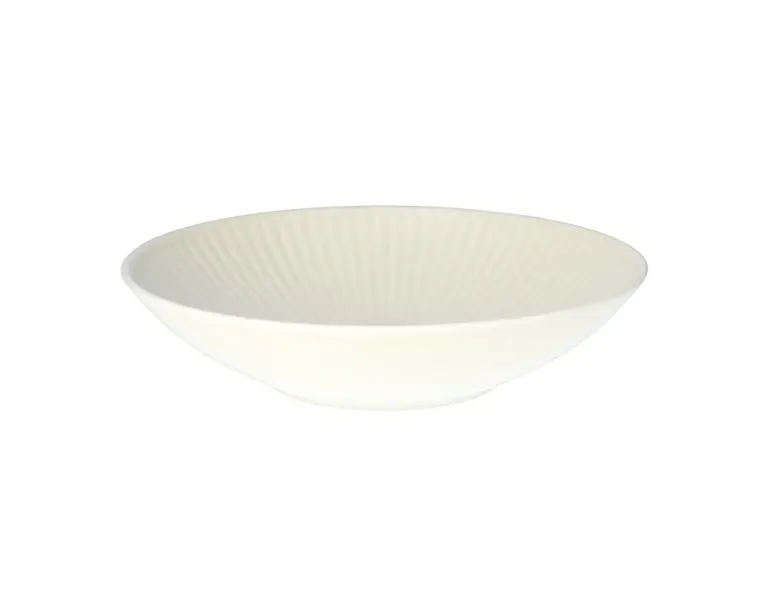 CHODZIEŻ DALIA GL04 DELICJA Talerz głęboki 21,5 cm / kremowy / porcelana