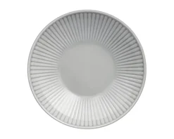 CHODZIEŻ DALIA GL06 GRACJA Talerz głęboki 21,5 cm / szary / porcelana
