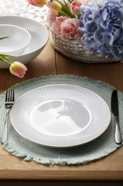 CHODZIEŻ DALIA 3612 ZŁOTA LINIA Serwis obiadowy 44 el / 12 osób / porcelana
