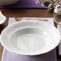 CHODZIEŻ FRYDERYKA BIAŁA C001 Serwis obiadowy 36 el / 12 osób / porcelana