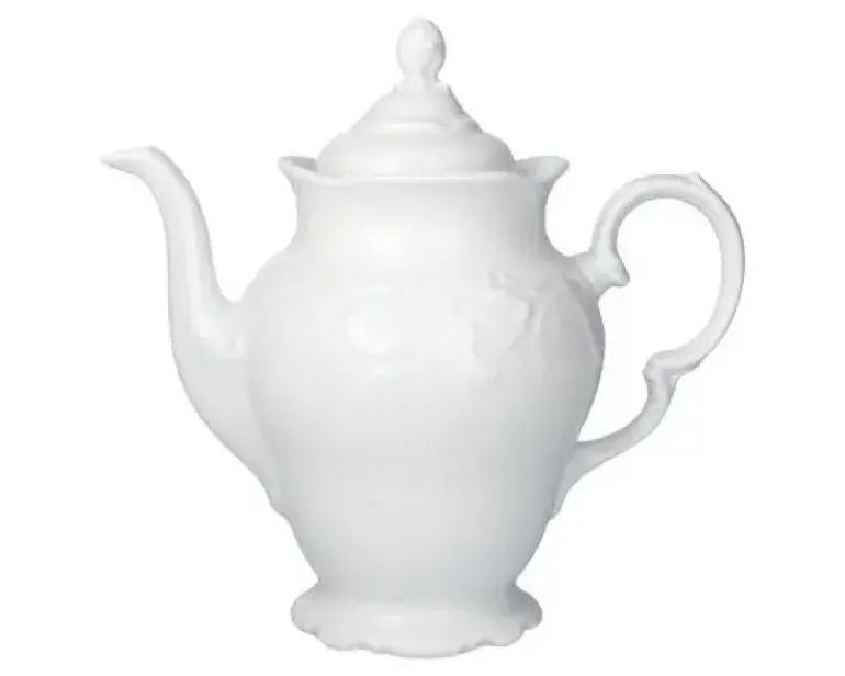 CHODZIEŻ FRYDERYKA BIAŁA C001 Serwis kawowy 39 el / 12 osób / porcelana